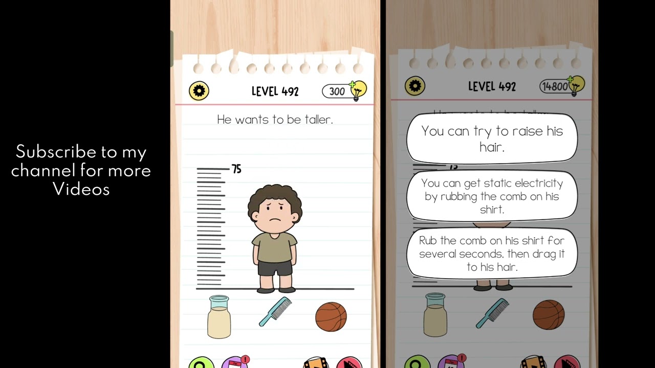 brain test all star level 492 - YouTube