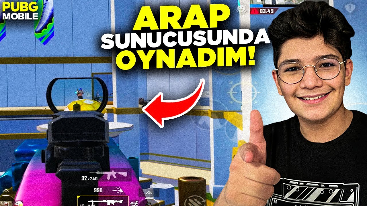 OHA İLK DEFA ARAP SUNUCUSUN'DA OYNADIM!!! | PUBG MOBİLE