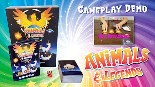 Animals and Legends Card Game Gameplay Demo screenshot 1