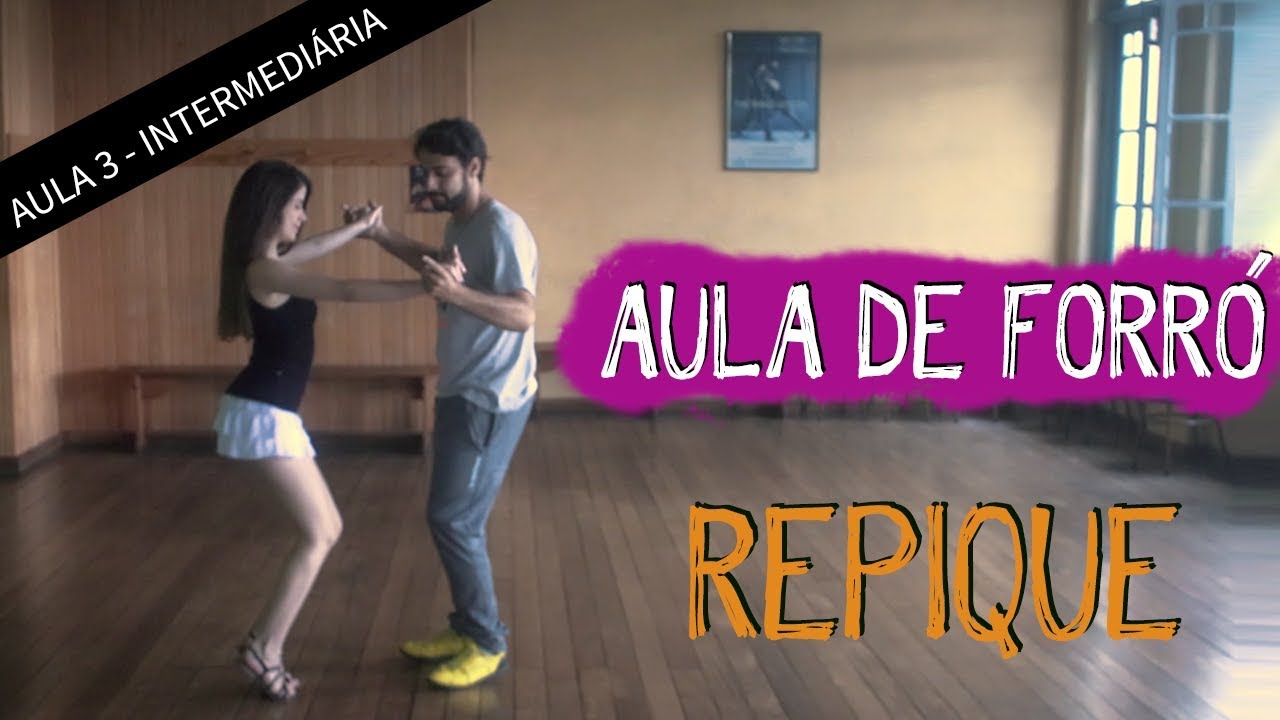 Aula de Forró | Repique com Pé Descalço Juiz de Fora | Aula 3 - Intermediária