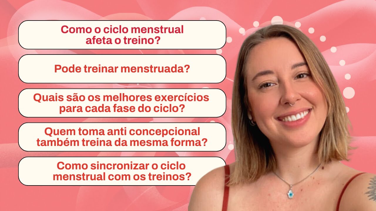 Posso treinar menstruada? Como o ciclo menstrual afeta os treinos ...