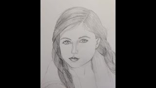 تعلم رسم وجه فتاة خطوه بخطوه تعليم الرسم بقلم الرصاص للمبتدئين