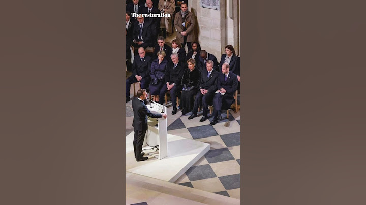 Prince William and Donald Trump Reunite at Notre-Dame Reopening #PrinceWilliam #DonaldTrump