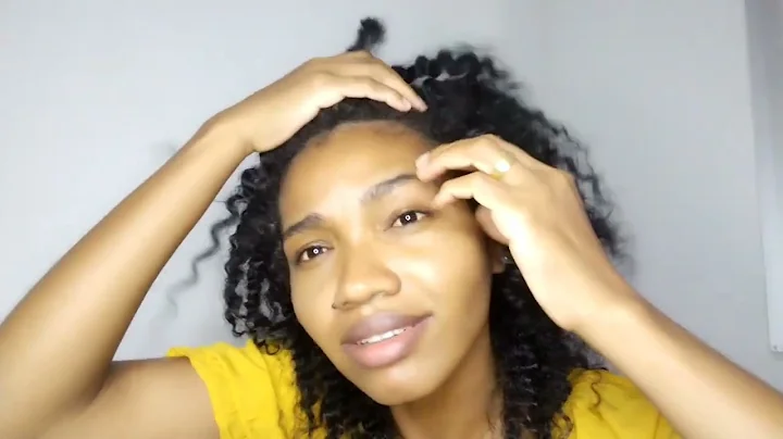 Veja como ficou meu cabelo aps o uso das box braids.