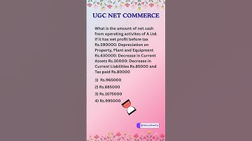 UGC NET COMMERCE PYQ Unit2 #ugc #ugcnet #ugcnet2025 #commerce #ugcnetcommerce #commercestudents #net