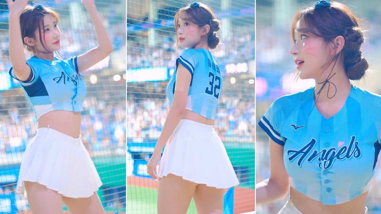 李珠珢《讓消化試合進場人數破萬的那個女人本季最後一舞~在新莊拍起來也很有夢幻感的珠珠寶貝~》20251004 新莊棒球場 富邦 fubon angels