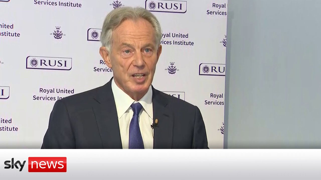 Former UK PM Tony Blair warns of first-order security threat to the West