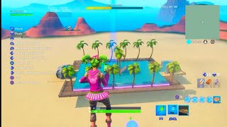 FLOATING WATERFALL 1v1 Map  TUTORIAL !!!!
