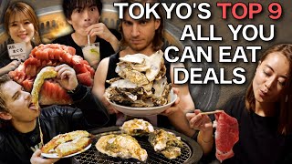 Tokyo’s Top 9 All You Can Eat Deals | Ultimate Japan Bucket List 4K