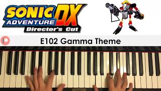 Sonic Adventure DX - E102 Gamma Theme (Piano Cover) | Patreon Dedication #197