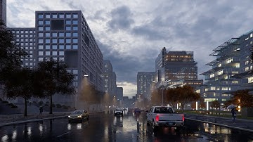 Mesmerizing 3D Visualization | Full City Walkthrough | Lumion 12.5