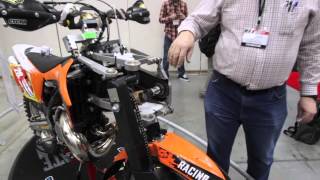 Lawson AWD all wheel drive KTM 250 two-stroke dirt bike