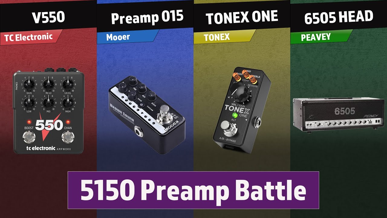 5150 Preamp Battle