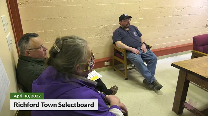 Richford Town Selectboard Meeting | 04/18/2022