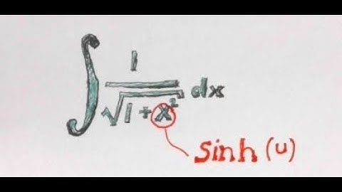 Calculus: Integration Using u-substitution with Inverse Hyperbolic Functions