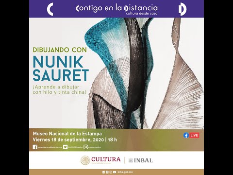 Dibujando con Nunik Sauret | Museo Nacional de la Estampa