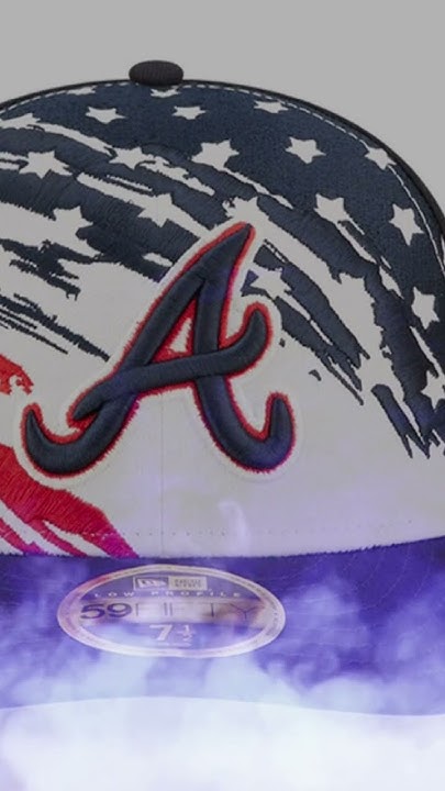 atlanta braves 2025 4th of july hat