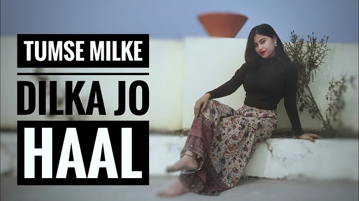 Tumse Milke Dilka Jo Haal | dance cover |Shivani jha ||
