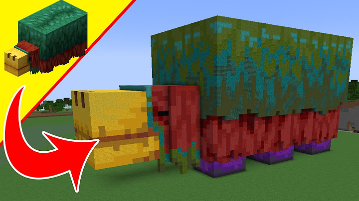 Patung Sniffer - Tutorial Membangun Mob - Patung Sniffer Minecraft