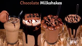 Chocolate Milkshakes Vol-9 | KitKat, Nutella & More! | MCSA(MyCookingStyleAsmr)