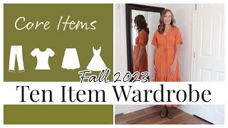 *NEW* Ten Item Wardrobe Fall 2023 | Capsule Wardrobe Refresh | Elegant Feminine Style by Faith and Flour 30,161 views 7 months ago 10 minutes, 1 second