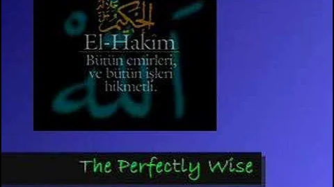 Most Beautiful Names of Allah (Arabic -English-Turkish)