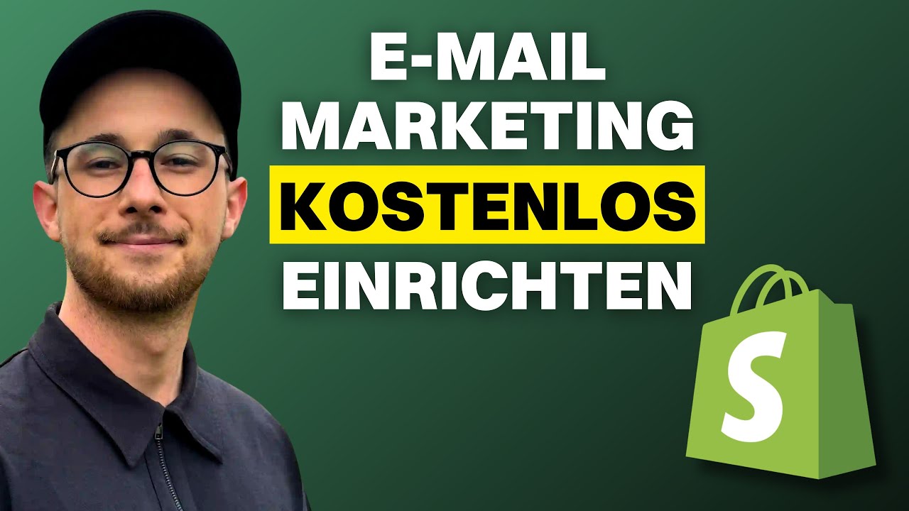 Kostenloses E-Mail Marketing bei Shopify einrichten | Shopify Tipps