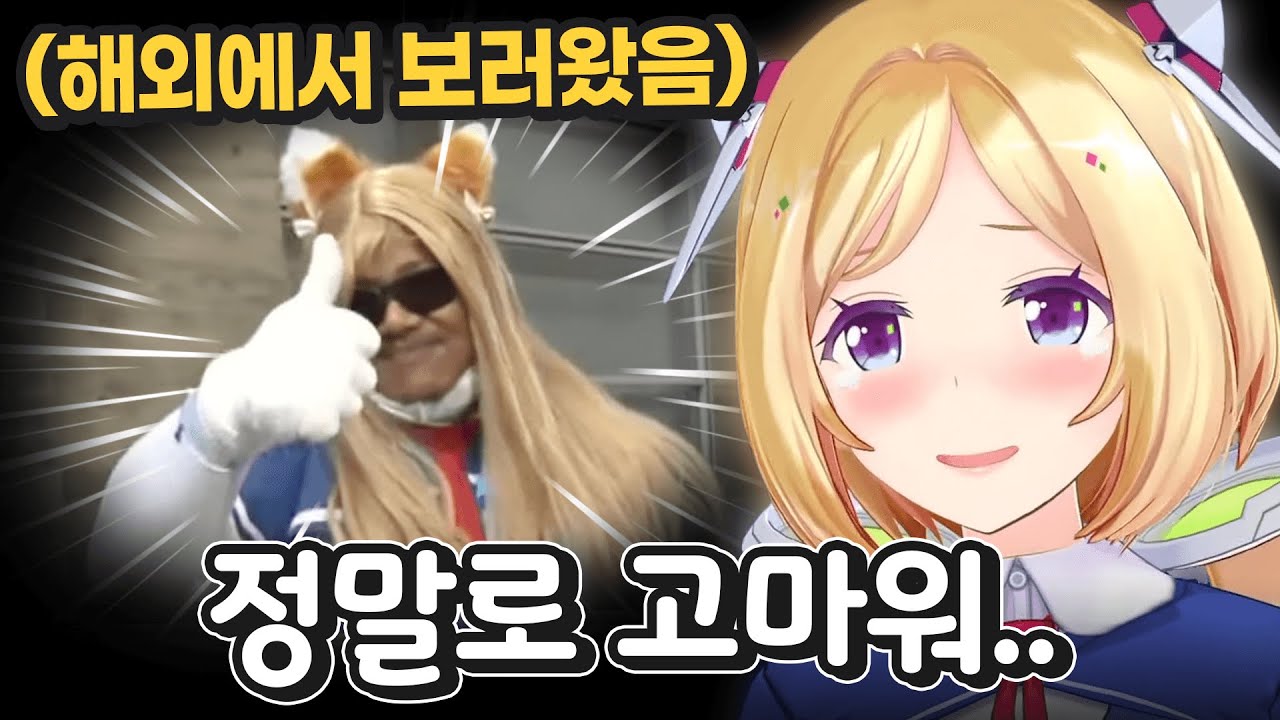 아키로제를 20분동안 울게 만든 해외 시청자의 인터뷰 [ 홀로라이브 아키 로젠탈 ]