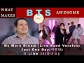 What Makes BTS TALK SHOW LIVE AWESOME?  No More Dream, Just one Day, I Like it  Dr. Marc   Reaction