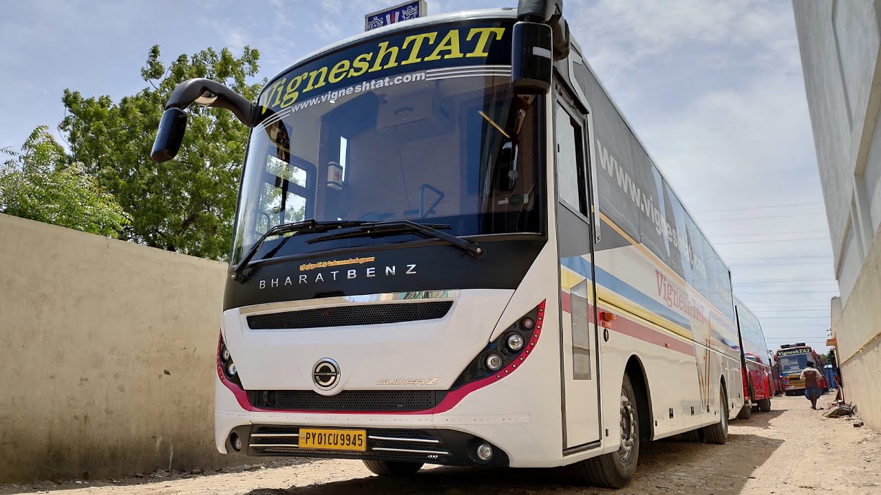 Vigneshtat Ac Sleeper Bus Bharat Benz Mg Gliderz Interiors Exteriors Premium Luxury Bus Asus 6z