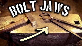 Forging the Infamous Bolt Jaw Tongs!