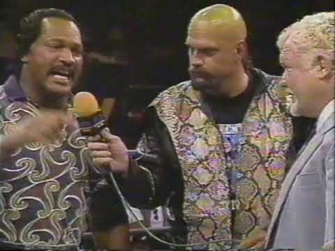 WCW Harley Race confronts Ron Simmons 1992 - YouTube