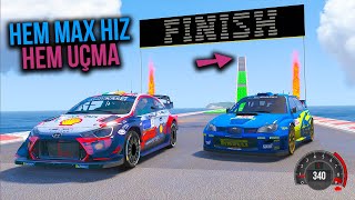 Powerful Rally Cars in Both Max Speed and Flying Parkour | With Spider Bro in GTA 5