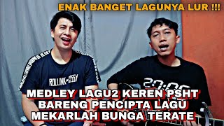 Medley Lagu keren PSHT , Lagunya enak banget Lur, langsung sama Penciptnya