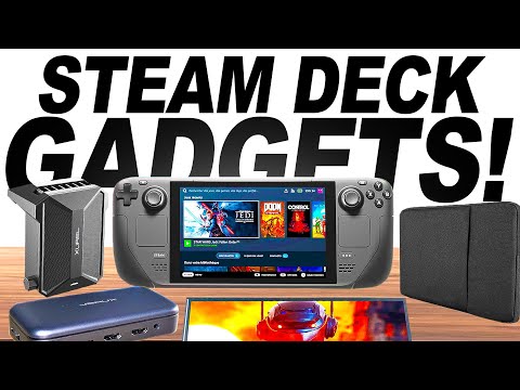 Steam Deck Accessories Review -  Docks, Fans, Power banks & Portable Screen