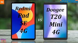 Top 3 Reasons to Choose Redmi Pad SE Over Doogee T20 Mini