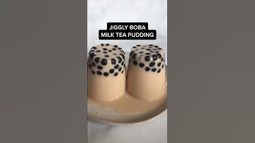 Thumbnail of Trying to make JIGGLY Boba Milk Tea Pudding