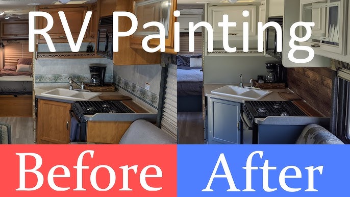 How To Paint Rv Camper Cabinets Walls You How To Paint Rv Camper Cabinets Walls, Painting Rv Kitchen Cabinets