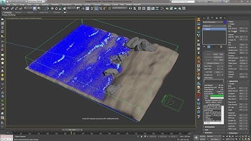 Phoenix FD 3 0 for 3ds Max   Beach Waves Tutorial   YouTube