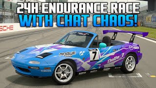 Gran Turismo 7 - 24H Nürburgring Race with Chat Chaos