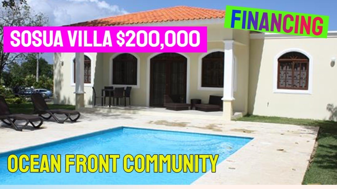 Sosua Real Estate -Sosua Villa in Gated Community $200,000