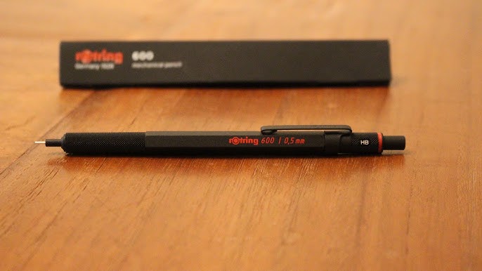 Rotring 600 0.5mm Mechanical Pencil Pearl White