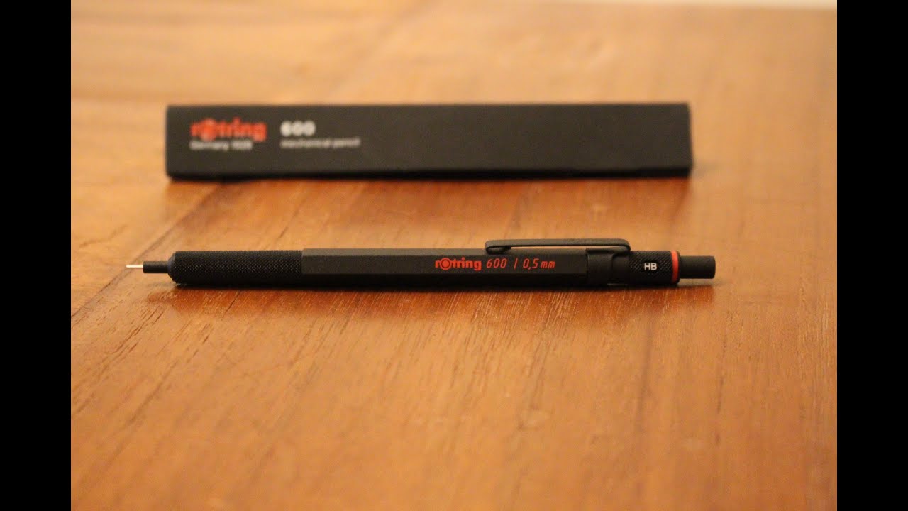 The Rotring 800 Mechanical Pencil: A Quick Shabazz Review 