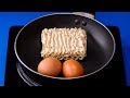 Если у вас есть лапша и яйца, вы просто обязаны посмотреть это видео!| Cookrate - Русский