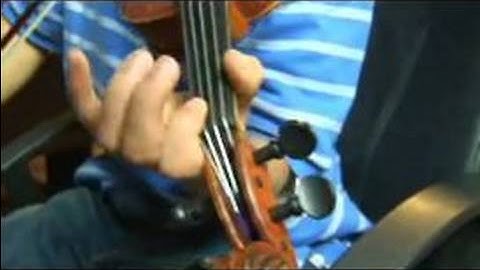 How to Play the Violin: D Minor Scale : Eighth Scale Degree Violin Scales in D Minor