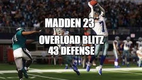 Madden 23 Glitches Cheats and Tips - Overload Blitz - Blocking RB - 43 Defense