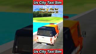 crazy city taxi driver simulator 🚕🔥 | real taxi driving gameplay #shorts #youtubeshorts #games