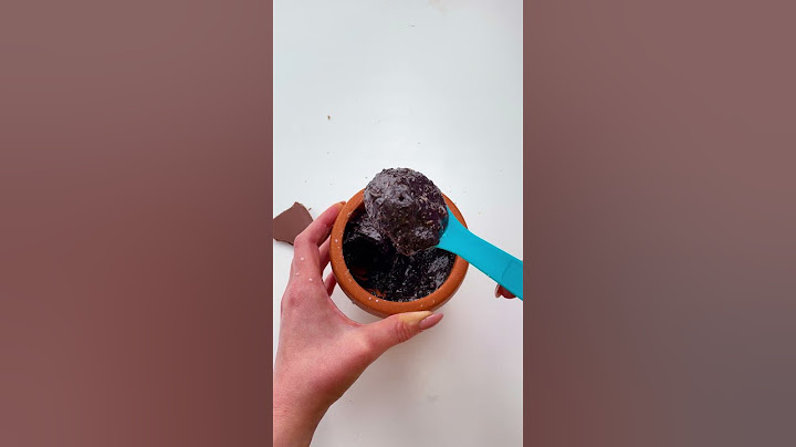 MAKE THE MAGIC CHOCOLATE BALL 🪄🍫 #chocolate #magic #shorts #yummy