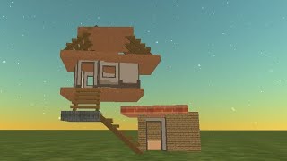 Я построил дом кроша в чикен Ган
