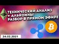 ТЕХНИЧЕСКИЙ АНАЛИЗ КРИПТОВАЛЮТ - BITCOIN, ETHEREUM, XRP, альткоины и ЗОЛОТО